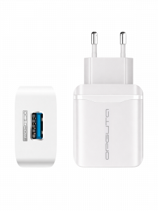 Зарядка для телефона, зарядное устройство с USB 20W адаптер QC 3.0 Орбита OT-APU30 Белый